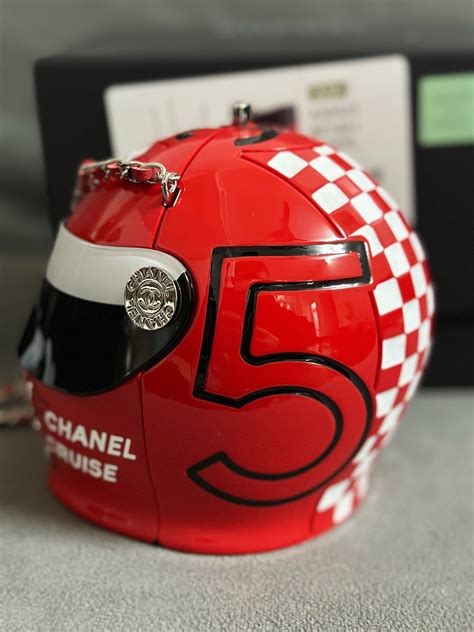 chanel minaudiere helmet.